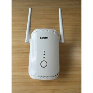 LOOM N300 WiFi Range Extender 300Mbps Wireless Repeater Dual Antenna